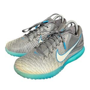 Nike Zoom Trout Mens Sneakers Shoes 844628-410 Gray & Blue Mens Size‎ 8